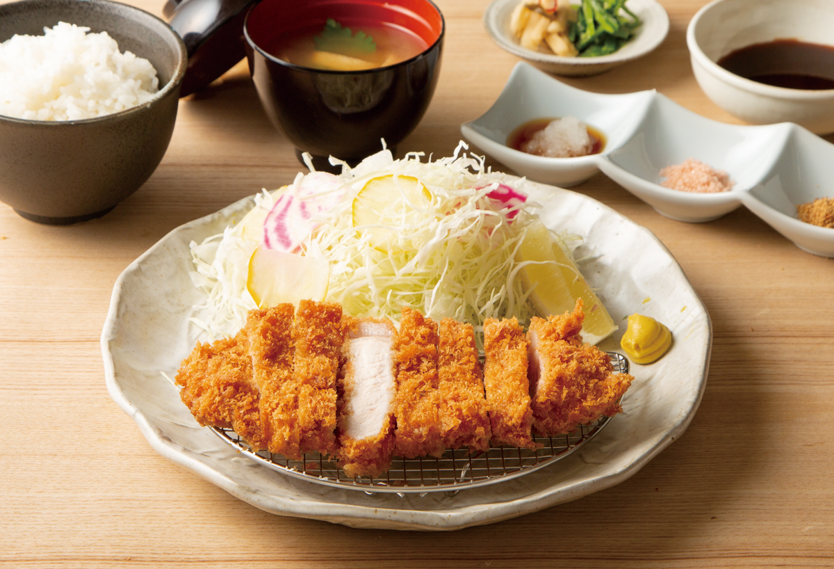 ロースカツ定食(周防灘カントリークラブのレストラン)